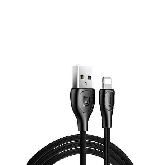 Кабель Remax Lesu Pro USB 2.0 to Lightning 2.1A 1M Черный (RC-160) Київ