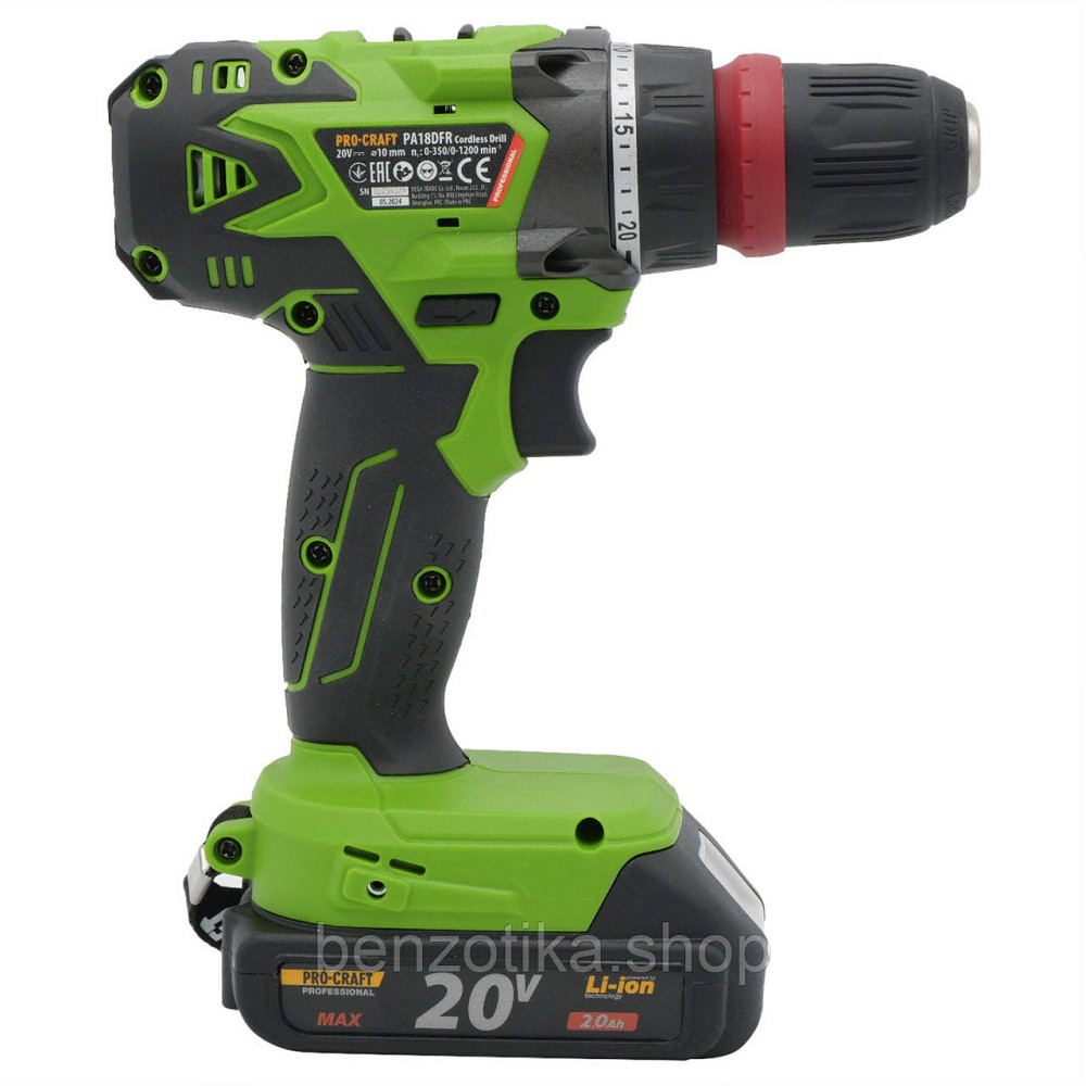 Шуруповерт Procraft PA18DFR Extra new Киев - изображение 5