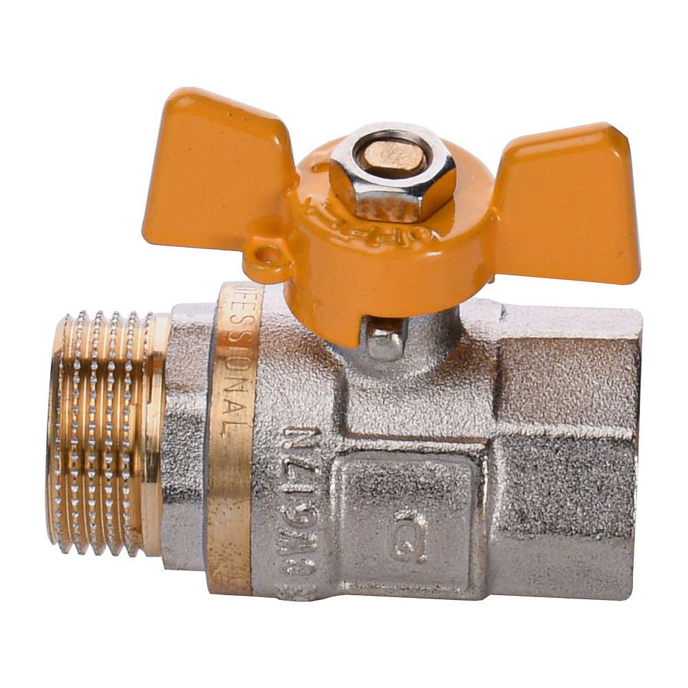 Кран кульовий прямий Q PROFESSIONAL 3/4″ ЗВ ЖБ PN40 QP152 Тернополь - изображение 1