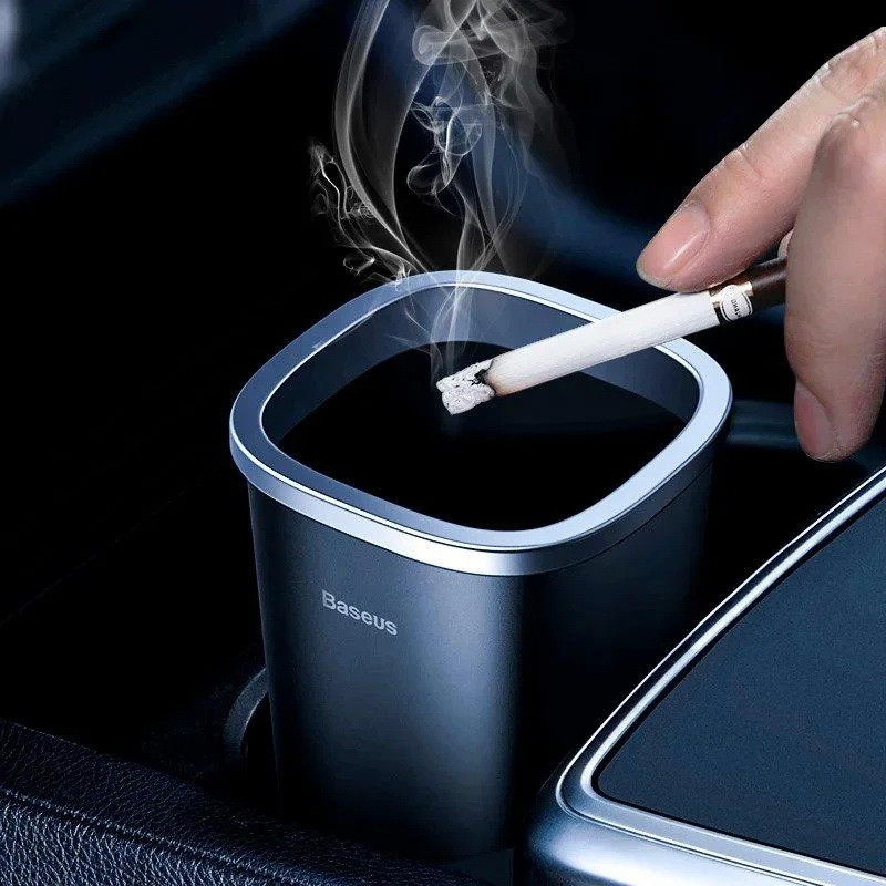 Автомобільний контейнер для сміття Baseus Dust-free Trash Can CRLJT-A01 (Чорний) Николаев - изображение 8