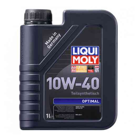 LIQUI MOLY 3929 Optimal SAE 10W-40 — Напівсинтетична моторна олива | Надійний захист двигуна та стабільна робота за будь-яких умов Ковель
