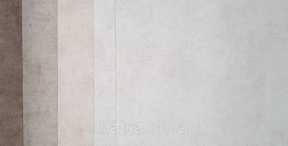 Шпалери вініл на флізеліні Caselio 0.53х10 Beton 2 під штукатурку під бетон біло-бежеві різні відтінки Київ - фото 4