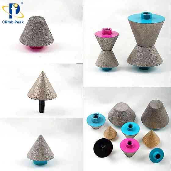 Алмазна конусна фреза 50 мм для УШМ по кераміці та каменю Київ