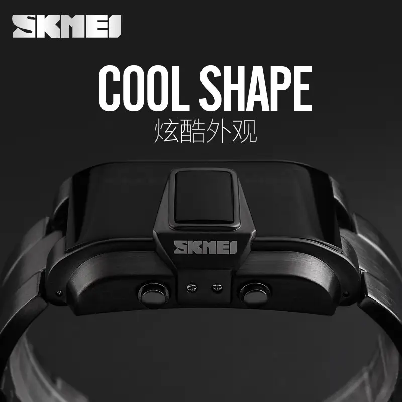 Мужские оригинальные часы Skmei 1179 (Черный) Киев - изображение 7