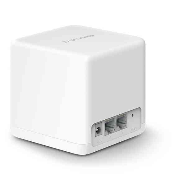 WiFi Mesh система Mercusys Halo H30G (2-pack) (AC1300, 2хGE WAN/LAN, Beamforming, MESH, 2-pack) white Харків