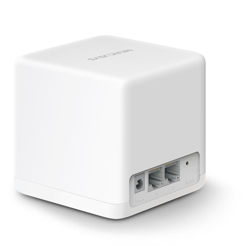 WiFi Mesh система Mercusys Halo H30G (2-pack) (AC1300, 2хGE WAN/LAN, Beamforming, MESH, 2-pack) white Харків - фото 3