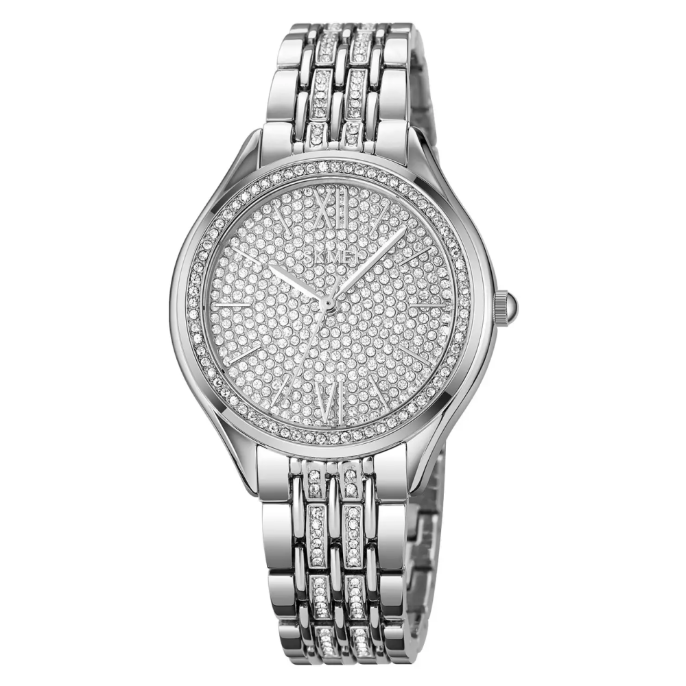 Жіночий наручний годинник Skmei 2030 (Сріблястий) Київ - фото 1