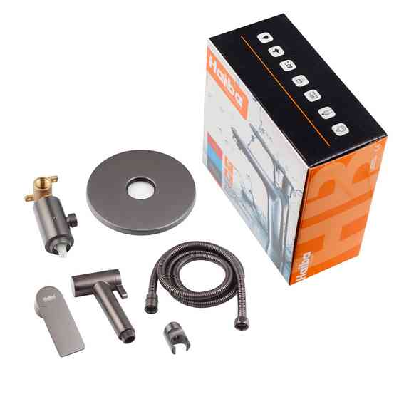 Змішувач для гігієнічного душу Haiba  ALEX 002  GRAPHITE   ( HB9617 ) 32128 Харків