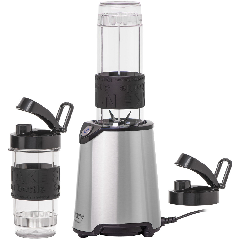 Фітнес-блендер Camry CR 4069 inox 500Вт/ 1 швидк./ 2 скляні пляшки 570 мл, 400 мл Вінниця - фото 3