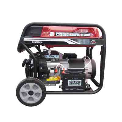 Генератор Vulkan SC6000E-II 1ф 5,0kW, ел.старт, бак-25л, колеса (SC6000E-II) Вінниця