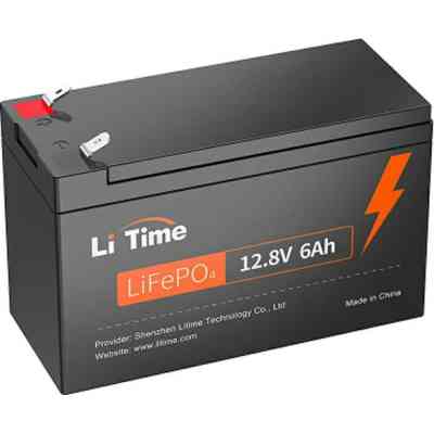 Батарея LiFePo4 Litime 12.8V-6Ah (Li-Time-LiFePO4-12.8-6) Вінниця