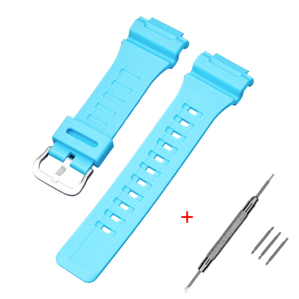 Ремешок для Casio AE-1000W Light Blue SI SBR Киев - изображение 1