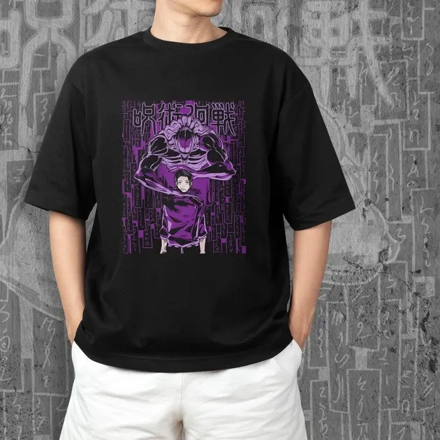 Футболка мужская с принтом Магическая Битва Юта и Рика Размер 48 Днепр - изображение 3