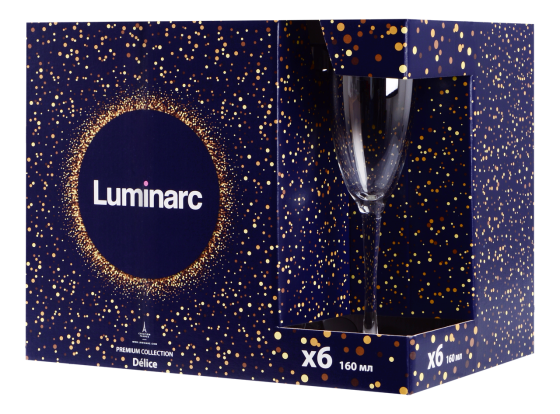 Набор бокалов Luminarc Delice Mist, 6х160 мл (6995349) Киев