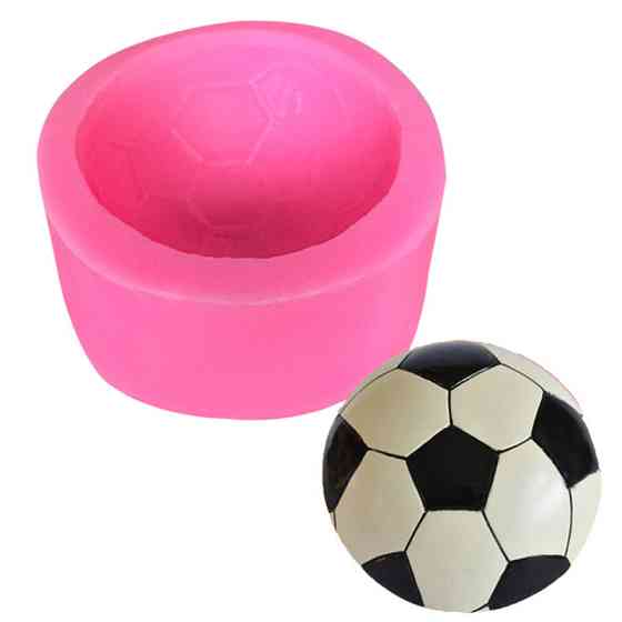 Молд кондитерский Футбольный мяч 54 на 23 мм розовый Киев