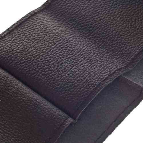 Оплетка на кермо VSF68/4 M чорна шкіряна з 4 швами, обшивна Харків