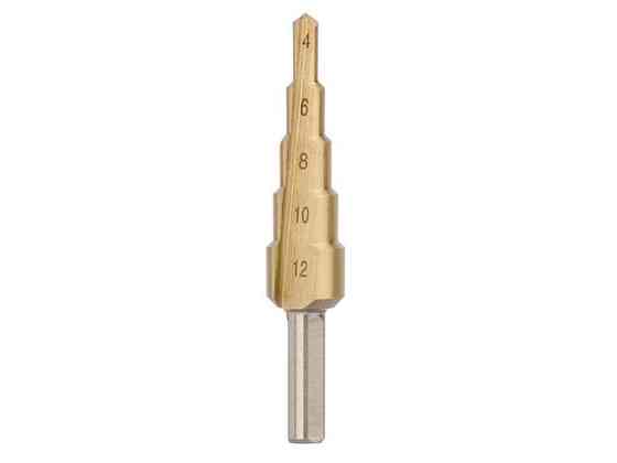 Свердло ступеневе по металу 4-12мм SD-5812 ТМ INTERTOOL Київ