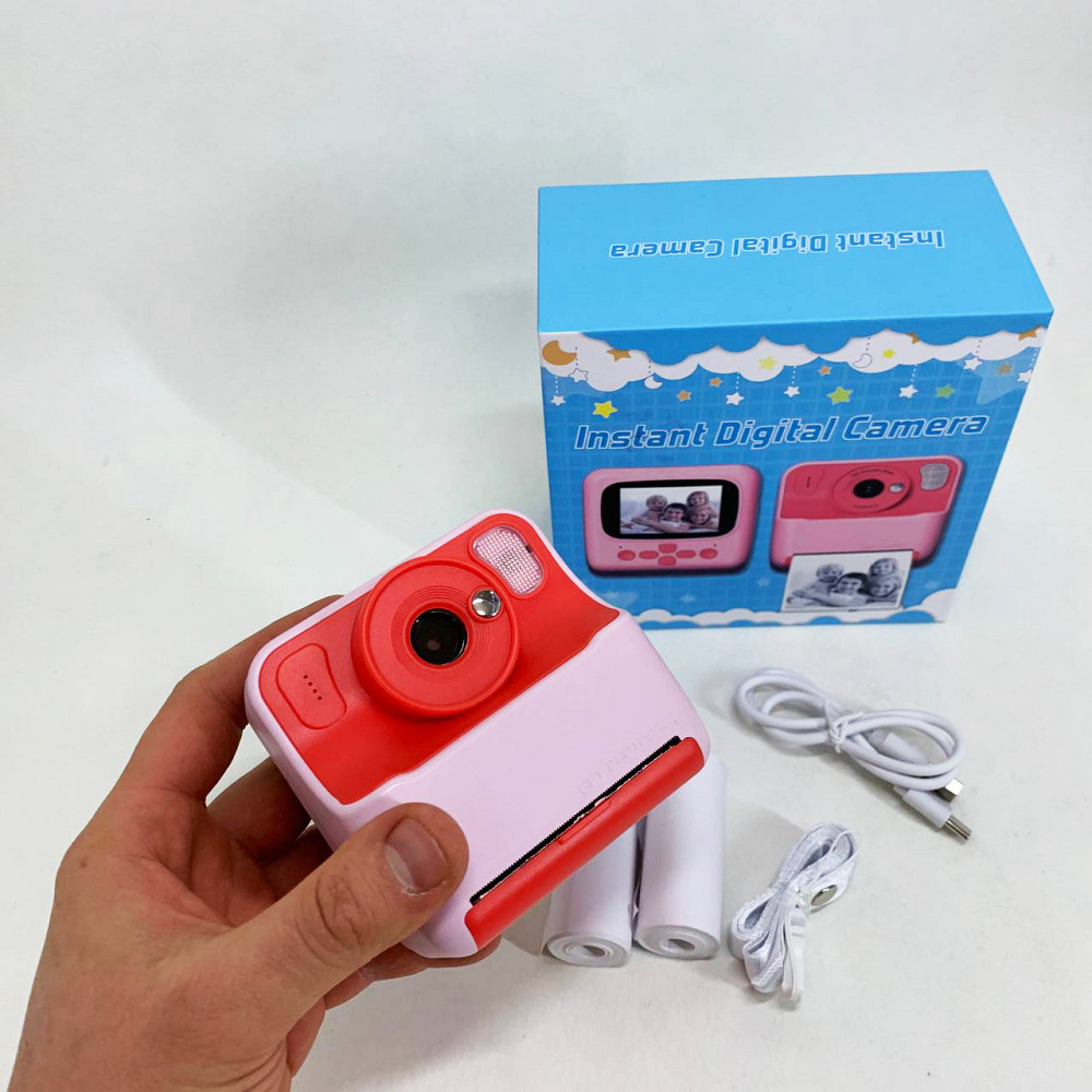 Дитячий цифровий фотоапарат з миттєвим друком фото, Камера для дітей з миттєвим друком фото DA-90 Львів - фото 7