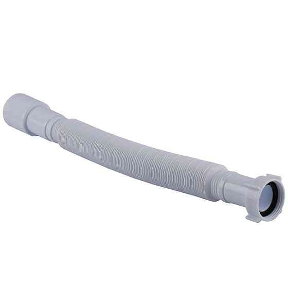 Гофротруба OPTIMUM з'єднувальна з накидною гайкою 1 1/4″*40/50 (460-1100мм) OPTI 00048 Киев