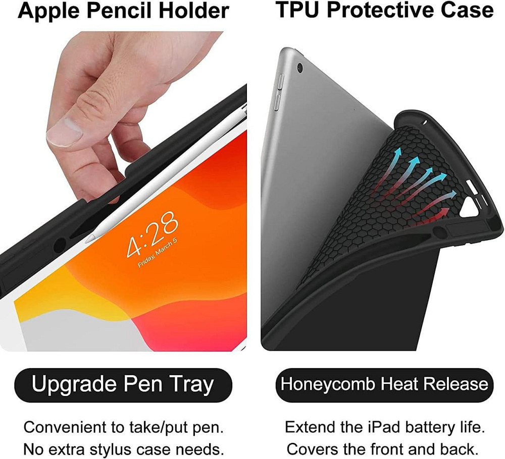 Захисний чохол з Bluetooth клавіатурою для iPad 10.2 (2019/20/21)/pro10.5(2017)/Air 3 10.5 Дніпро - фото 8