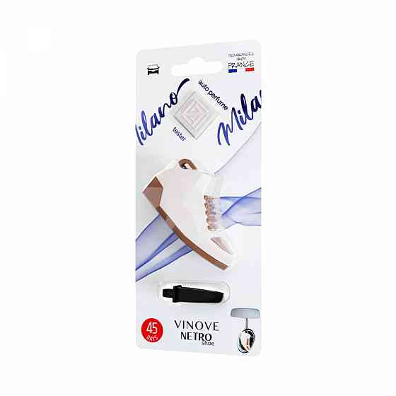 Ароматизатор для автомобіля VINOVE Milano V24-14 Nitro Shoes — яскравий фруктово-пряний аромат із сучасним спортивним характером Ковель