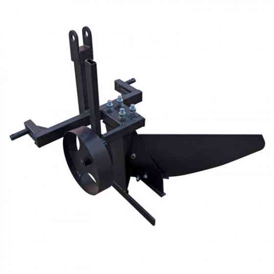 Плуг однокорпусний для мінітрактора (опорне колесо, причіпне 3 точки), (ПЛ11) (захват 25 см) Харьков