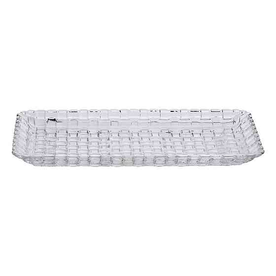Блюдо для закусок скляне 25*12,5*1,5 см прямокутне HP-YH-33 Коломия