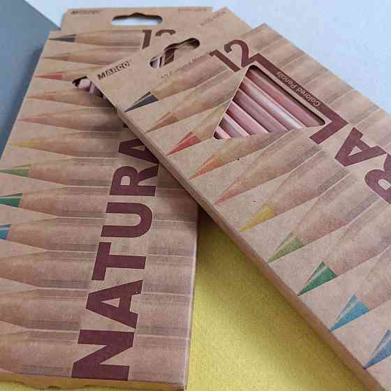 Олівці кольорові Marco 12 кольорів Natural Київ