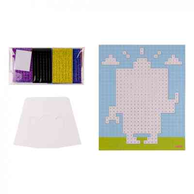 Набір для творчості 1 вересня Піксельний Робот Аплікація стікерами з фоамірану ЕВА (954581) Вінниця