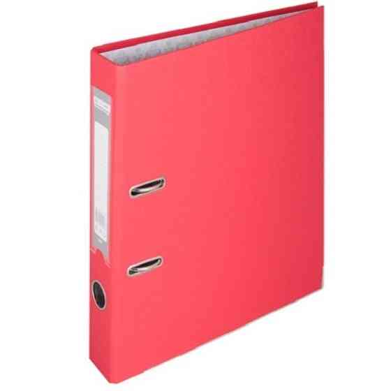 Папка - регистратор Buromax А4, 50мм, JOBMAX PP, red, built-up (BM.3012-05c) Винница