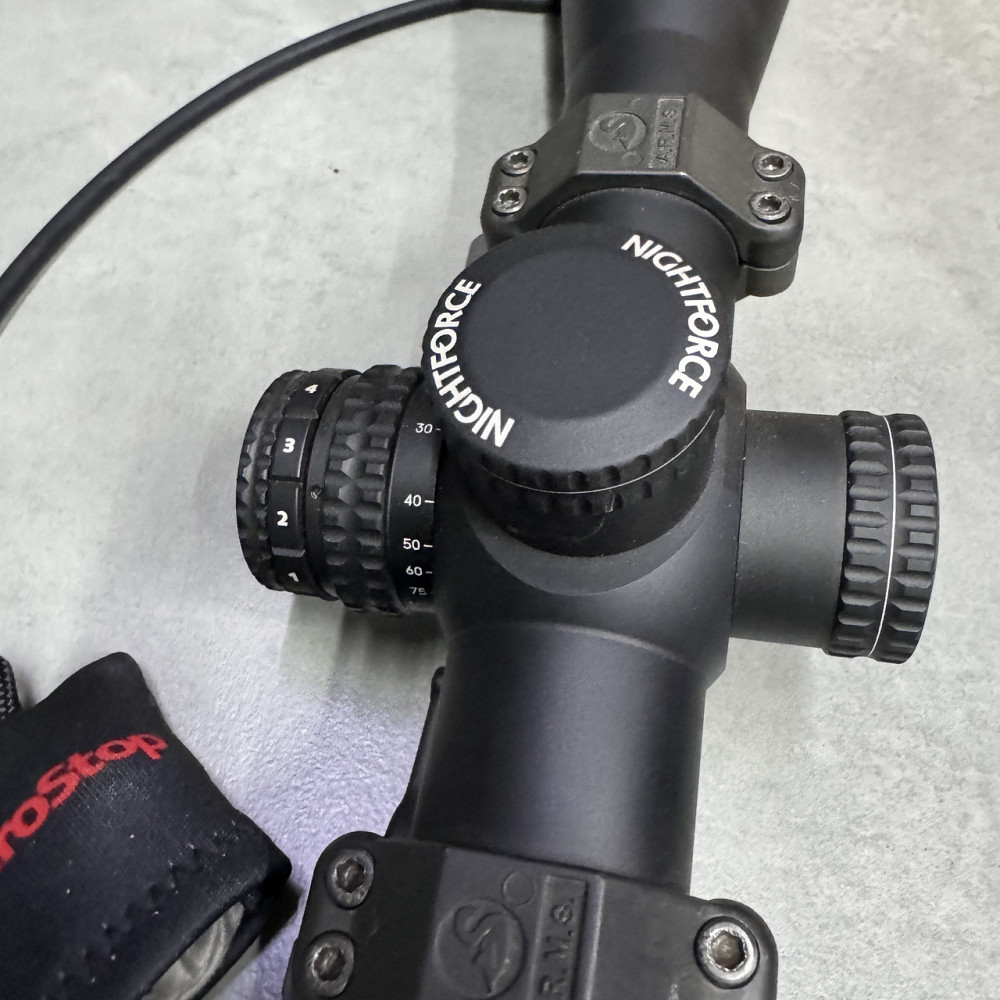 Оптический прицел Nightforce SHV 4-14x56, сетка MOAR с подсветкой + кольца быстросъемные A.R.M.S. / Б/У! Solmir Киев - изображение 2