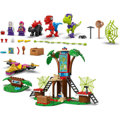 Конструктор LEGO Spidey Битва Павука та раптора Гоббі у штаб-будинку на дереві (11200) Вінниця - фото 12