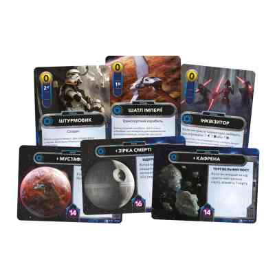 Настільна гра Geekach Games Зоряні війни. Колодобудівна гра (Star Wars: The Deckbuilding Game) (укр.) (GKCH168SW) Вінниця
