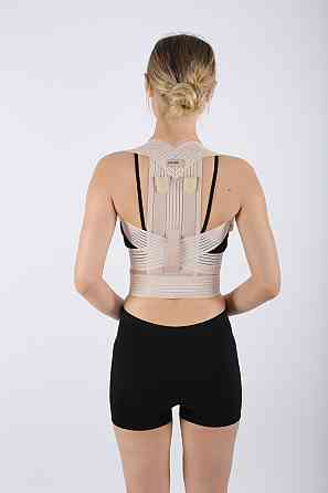 Корректор осанки для грудного отдела позвоночника, Бандаж для спины с ребрами жесткости, Размер M Каменец-Подольский