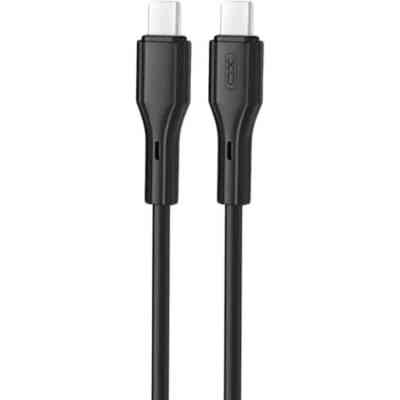 Дата кабель USB-C to USB-C 1.0m NB-Q231B 60W Black XO (NB-Q231B-BK) Винница