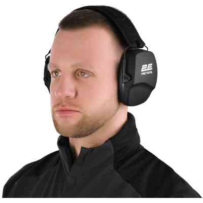 Наушники для стрельбы 2E Defence NRR 25 dB пасивные Black (2E-TPE016BK) Винница