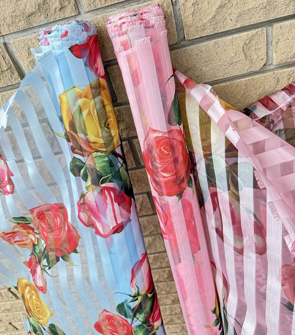 Ткань / опт / шифоновая органза - от 5 м. 65 грн/м Киев - изображение 5