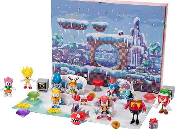 Адвент-календарь Ежик Соник Оригинал Sonic Advent Calendar 2024. Харьков