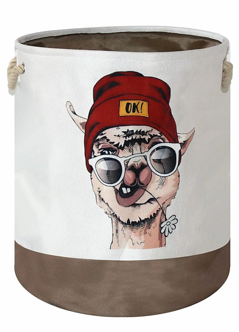 Корзина для Игрушек и Белья Органайзер Lovely Svi 40 х 50 см Лама Киев - изображение 1