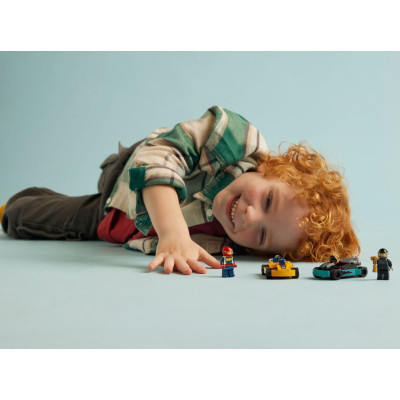 Конструктор LEGO City Картинг і гонщики 99 деталей (60400) Вінниця - фото 8