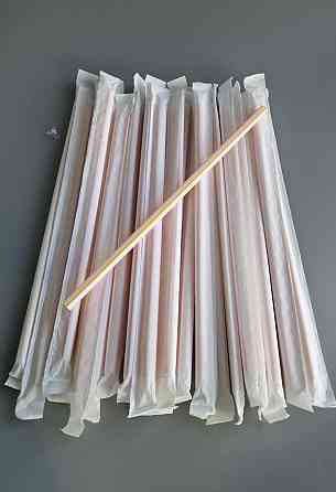 Трубочка гофра d68-21см у індивід. упаковці Смуга (200 шт) Харків