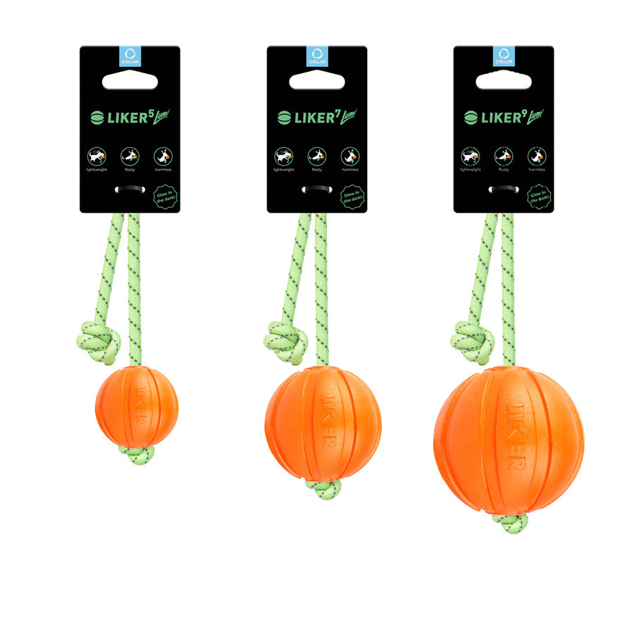 М'ячик ЛАЙКЕР5 Люмі на шнурі, діаметр 5 см Вінниця - фото 1