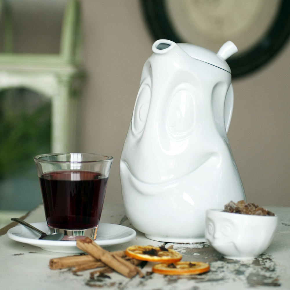 Чайник Tassen Позитив Good Mood 1.2л фарфор Белый Киев - изображение 2