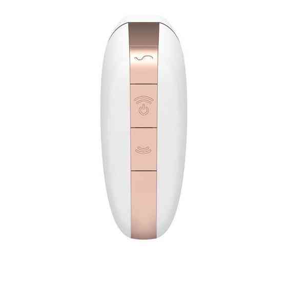Вакуумний кліторальний вібратор - Satisfyer Love Triangle White (App) Sex Aura Київ
