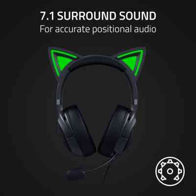 Навушники Razer Kraken Kitty V2 Black (RZ04-04730100-R3M1) Вінниця