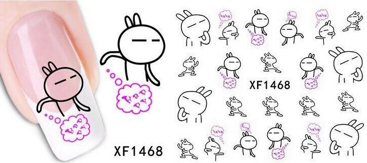 Наклейки для нігтів XF1468 Київ - фото 2