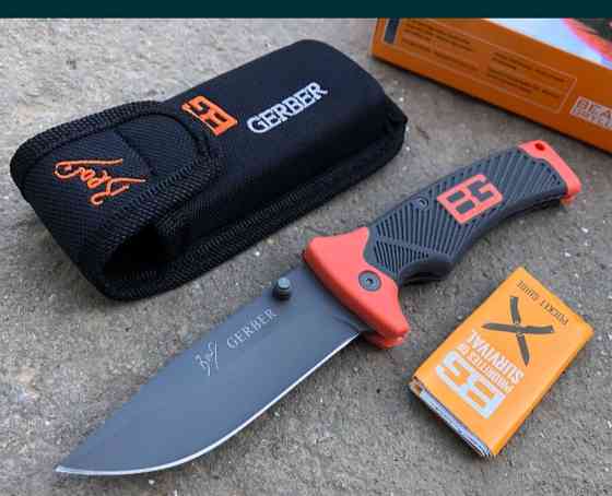 Складной нож: Gerber 22см.Охотничий нож с Чехлом.Код 58 Киев