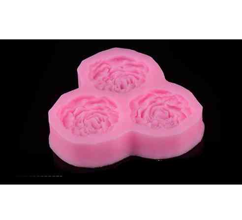 Молд силиконовый Розы 75 на 75 см розовый Киев
