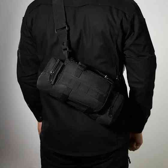 Універсальна тактична сумка – підсумок нагрудна поясна на MOLLE сумка з ременем на плече QC-940 5 л Київ