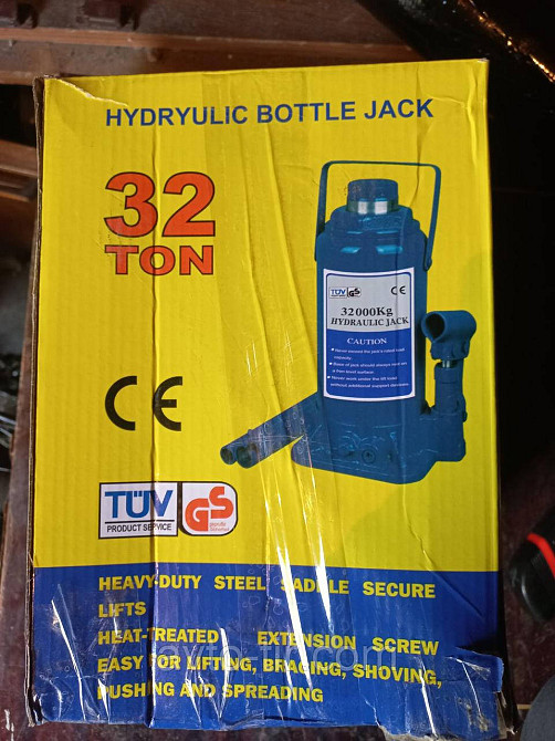 Домкрат гідравлічний 32т 285 х 485мм Луцк - изображение 2